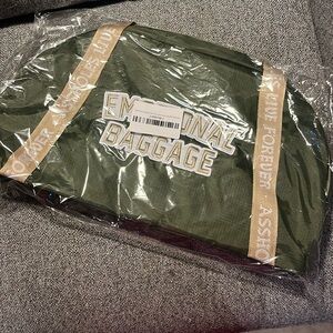 Army green & Khaki ALF “Emotional Baggage” Duffle